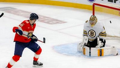 Bruins dominated by Panthers in penalty-filled Game 2 to even series heading back to Boston - The Boston Globe