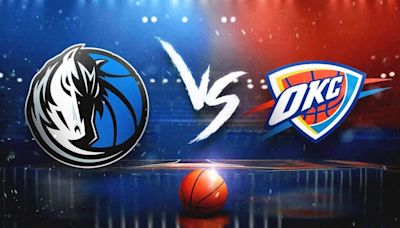 Mavericks vs. Thunder Game 1 prediction, odds, pick, how to watch NBA Playoffs