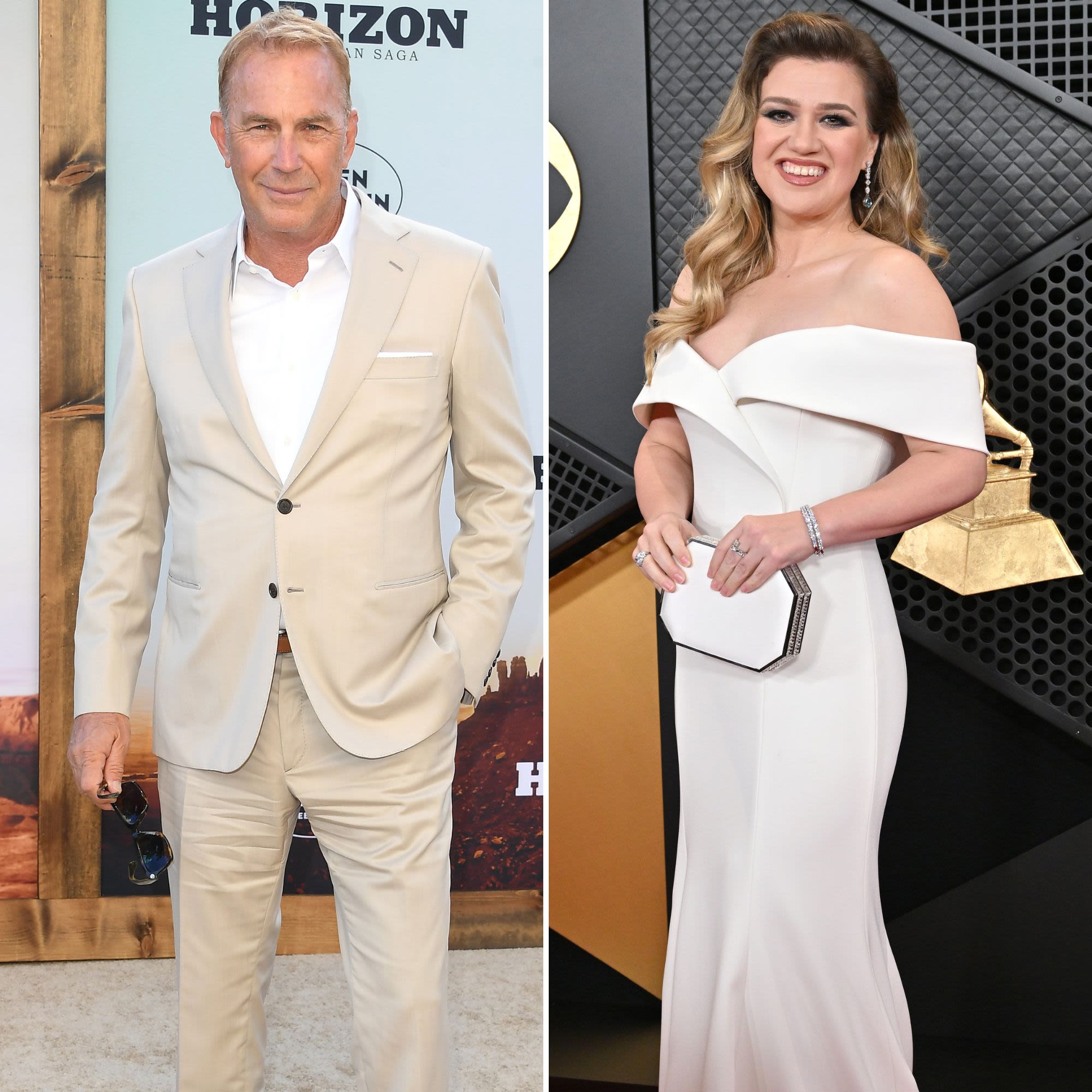 Kelly Clarkson Is ‘Crushing’ on Kevin Costner ‘Big Time’: ‘She’d Like to Date Him’