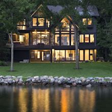 20+30+ Modern Lake House Designs