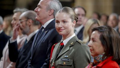 Así ha sido el emocionante discurso de la Princesa Leonor sobre su paso por Zaragoza