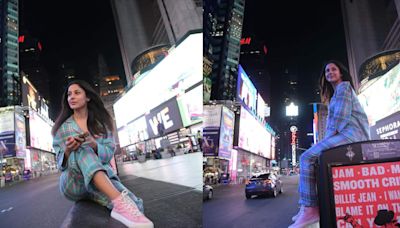 Shehnaaz Gill is all set for her US shows, shares pics from Times Square