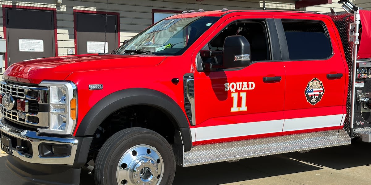 Nashville Fire Department to deploy 8 new squad trucks across Nashville