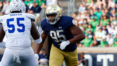 Notre Dame Linemen Tyson Ford and Aiden Gobaira Are Placed On Medical Scholarships