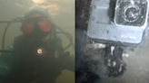 Diver finds GoPro containing footage of man's final moments before drowning