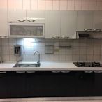 喜室廚具 韓國三星人造石+水槽櫃正白鐵#304+E1 V313系統板櫃體+美耐板