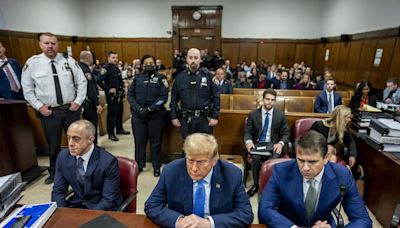 Donald Trump Hush Money Trial Live: Eric Trump joins father in courtroom