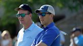 Eli, Peyton Manning having fun; Tried not to 'hit patrons' at Memorial Tournament pro-am