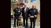 Santa Rosa police K-9 receives special recognition from Congressman Thompson