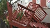 8 people hurt, thrown to ground after deck collapse in Newark during family party