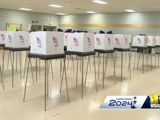 Early voting slow across Maryland for 2024 primary election