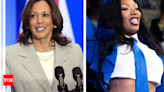Trump says he doesn't need concerts after Megan Thee Stallion 'twerks' at Kamala Harris rally - Times of India