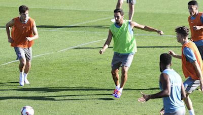 Atlético | Primer once de Simeone en la última sesión antes del 'stage'