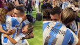 Entre lágrimas de emoción tras la final de la Copa América, Di María abrazó a sus hijas y lanzó una emotiva frase