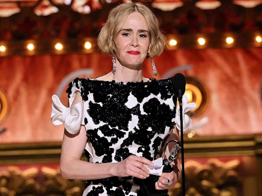 Sarah Paulson Gives Shout Out to Partner Holland Taylor as She Wins Her First Tony: 'Thank You for Loving Me'