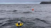 Subsistence hunters measure wave height and use an app to predict conditions at sea