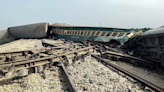 Pakistan: Train carriages strewn across tracks after derailment in Sindh