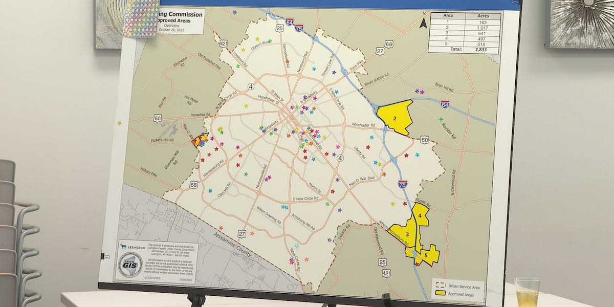 Lexington holds public input meeting on plans to expand urban service boundary