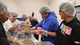 Perry Middle School students package 20,000 meals for Meals from the Heartland