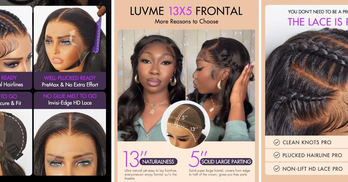 Luvme Hair Launches The Hassle-Free 135 Ready To Go Frontal Wig Collection