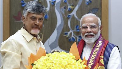 Andhra Pradesh CM Naidu at PM door for funds: Modi’s allies leverage provincial demands