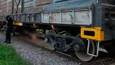 Insólito: un hombre murió atropellado tras quedarse dormido en las vías del tren