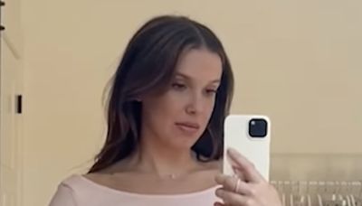 Millie Bobby Brown flaunts her abs in crop top from her fashion line