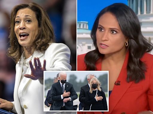 ‘Meet the Press’ host Kristen Welker falsely claims Kamala Harris met Gold Star families of troops killed in Afghanistan