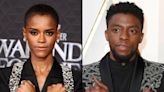 Letitia Wright Honors Chadwick Boseman in Suit at 'Wakanda Forever' Premiere