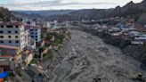 Lluvias persistentes azotan Bolivia; tres casas caen a un río en la ciudad de La Paz