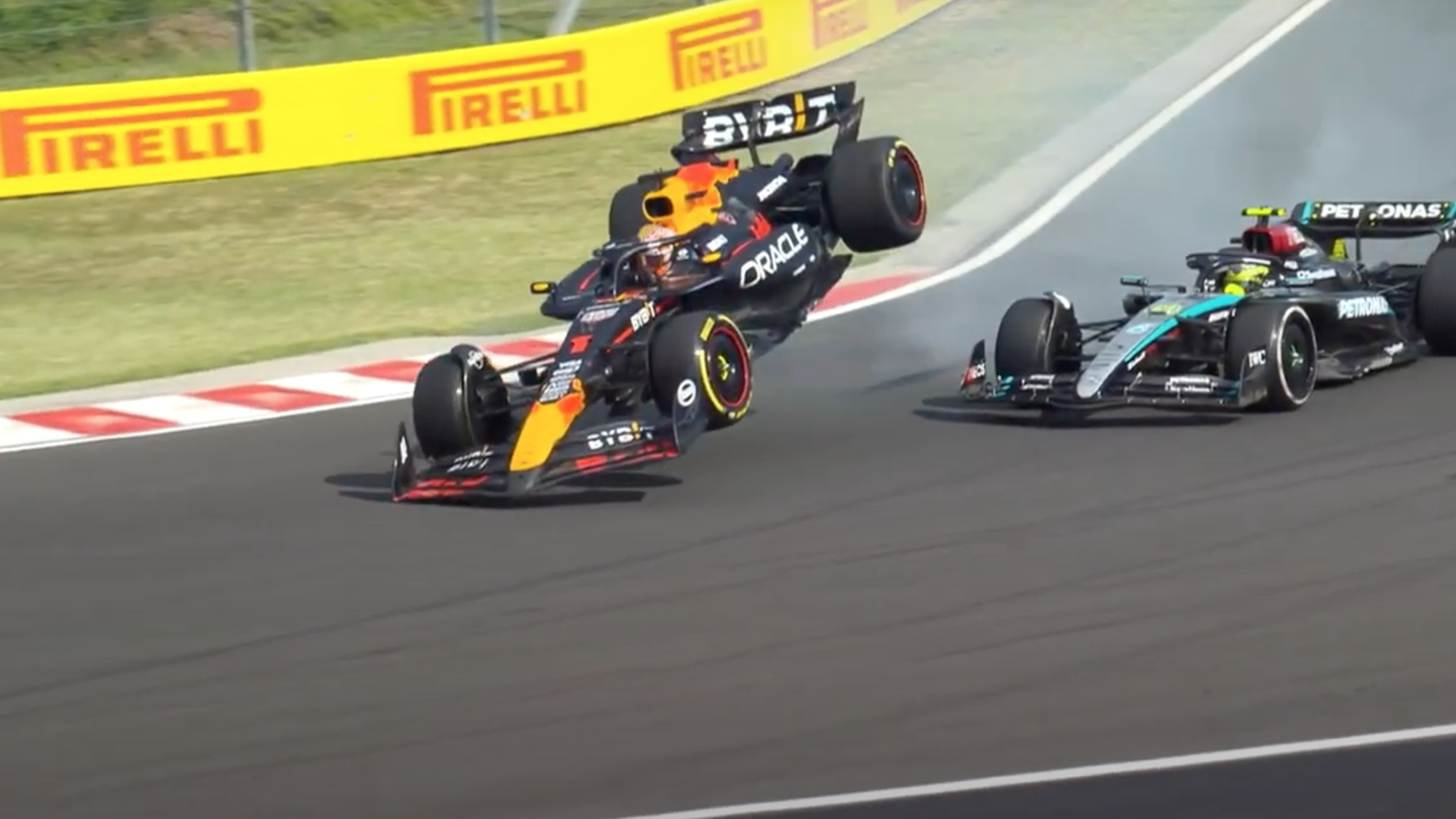 Max Verstappen Not Penalized for Hungarian Grand Prix Crash