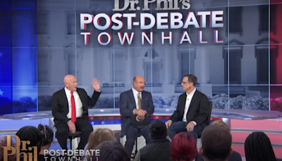 Body language experts tell Dr. Phil ABC News debate moderators were hostile to Trump: 'Thumb on the scale'