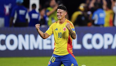 James Rodríguez is enjoying a stunning revival with Colombia at Copa América