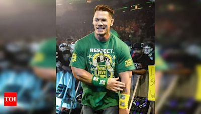 Fans play John Cena’s theme song on loudspeaker to get his attention while shooting his upcoming movie | WWE News - Times of India