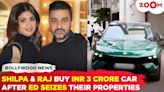 Shilpa Shetty and Raj Kundra purchase a lavish car valued at INR 3 crore after ED seizes their properties