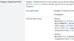 Google-InspectionTool – the new Google crawler for Google testing tools