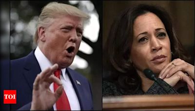 After 'Lying Kamala, laughing Kamala, crazy Kamala', Trump scrambles to recalibrate strategy as Harris takes center stage - Times of India