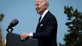 Biden appears to have trouble sitting down during D-Day remembrance event