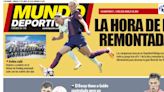 Portada de Mundo Deportivo del sábado 27 de abril de 2024