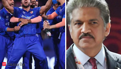 Anand Mahindra shares motivational message on self-belief after Afghanistan's win over Australia