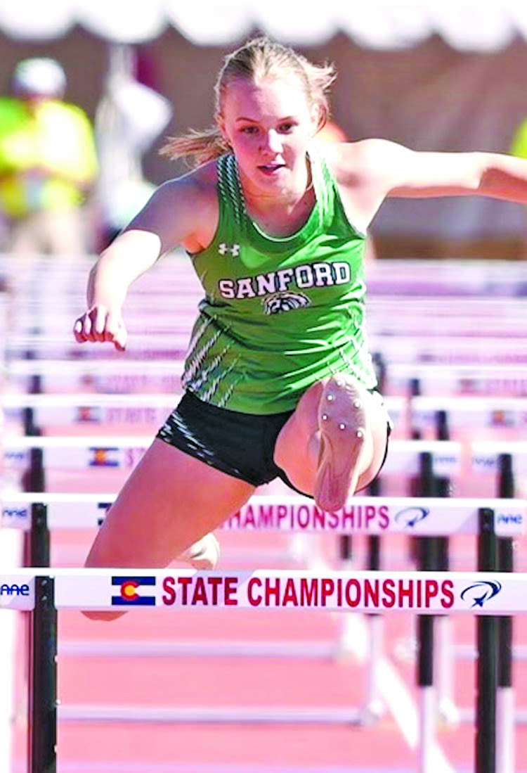 Sanford girls finish second at state