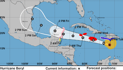 Poderoso huracán Beryl prepara su asalto a Jamaica. Islas Caimán y México están en su ruta