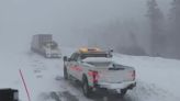 California snow storm: Lake Tahoe blanketed in six feet of snow as residents dig their way out of homes