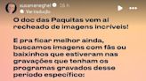 Viagem com Xuxa e Ayrton Senna, cólica e magreza: aos 46 anos, Juliana Baroni lembra tempo de paquita