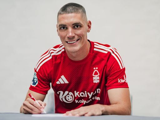 Nikola Milenkovic: Nottingham Forest complete deal for Fiorentina captain and Serbia international