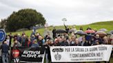 El oeste se rebela contra el vial de Jove en superficie: "¡Ministro, escucha, Gijón está en la lucha!"