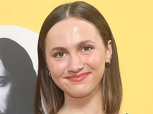 Maude Apatow looks radiant at Broadway opening night of Oh, Mary!