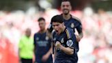 Real Madrid golea 4-0 al Granada con doblete de Brahim Díaz