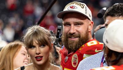 Travis Kelce’s Barber Says Taylor Swift Is a ‘Good Girlfriend’ To His Pal and ‘Just a Really Nice Person’