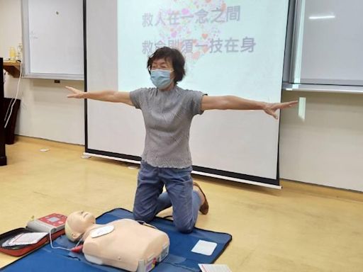 救人一技在手 希望無窮 佳里榮家CPR-AED在職教育訓練 | 蕃新聞